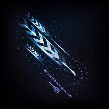 وکتور جلوه نور وکتور فلش جلوه  نور