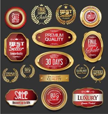 وکتور لیبل وکتور برچسب