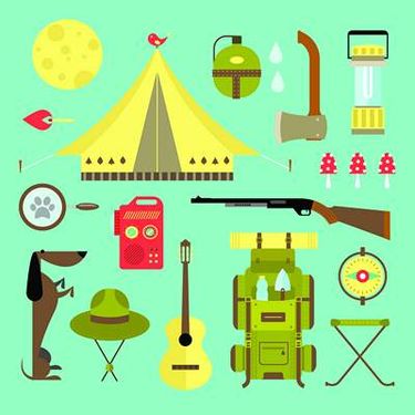 وکتور اسلحه وکتور چادر مسافرتی