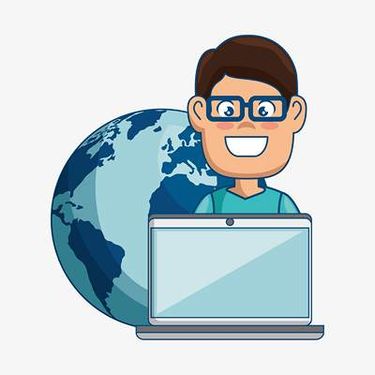 وکتور لپ تاپ وکتور اینترنت