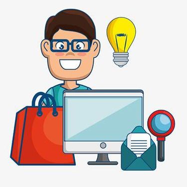 وکتور بازاریابی اینترنتی وکتور  marketing