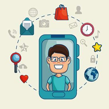 وکتور بازاریابی اینترنتی وکتور  marketing