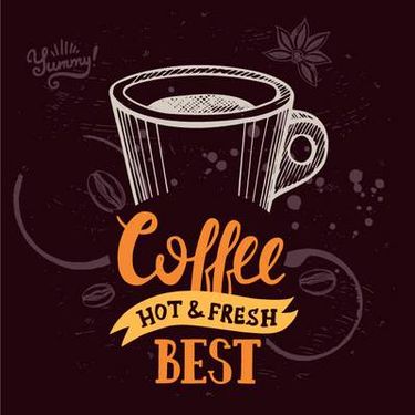 وکتور کافی شاپ وکتور فنجان قهوه