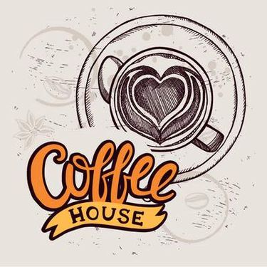 وکتور کافی شاپ وکتور فنجان قهوه