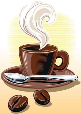 وکتور کافی شاپ وکتور فنجان قهوه