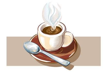 وکتور کافی شاپ وکتور فنجان قهوه