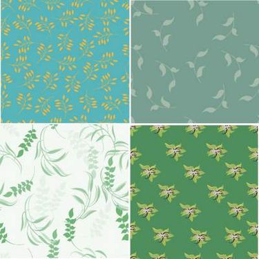 وکتور بک گراند گل وکتور پترن گل