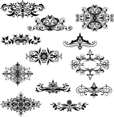 وکتور کادر گل وکتور حاشیه گل