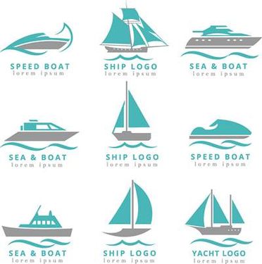 وکتور قایق وکتور کشتی