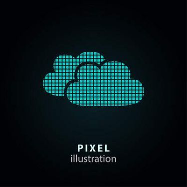 وکتور  پیکسلی وکتور اشکال پیکسلی