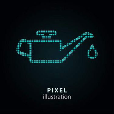 وکتور  پیکسلی وکتور اشکال پیکسلی