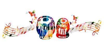 وکتور موج گرافیکی نوت موسیقی