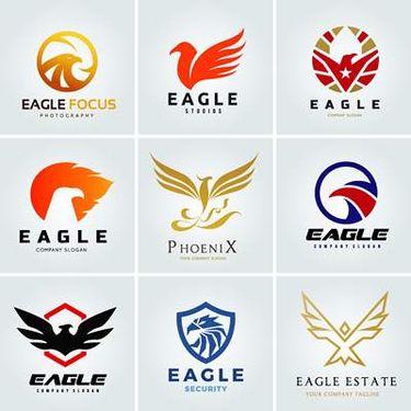 وکتور لوگو پرنده وکتور لوگو عقاب