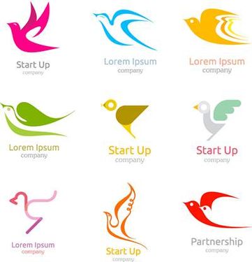 وکتور لوگو پرنده وکتور لوگو  پرستو