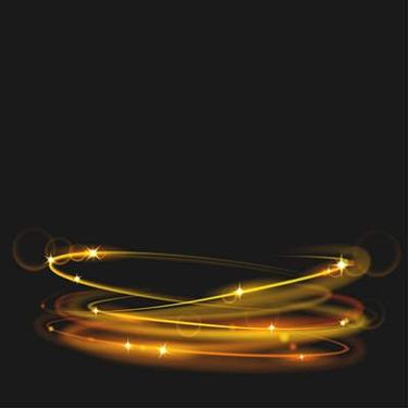 وکتور جلوه نور مارپیچ