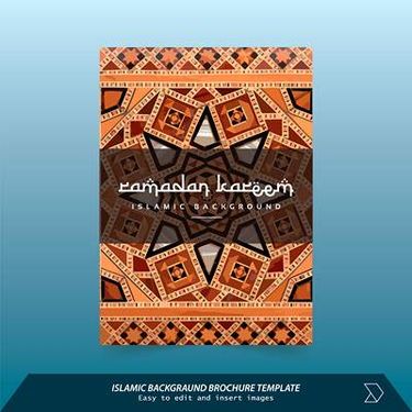 وکتور بک گراند تذهیب وکتور پس زمینه