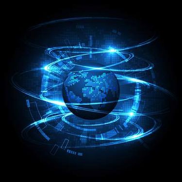 وکتور جلوه نور وکتور تکنولوژی