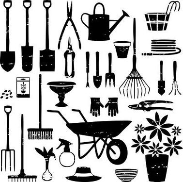 وکتور تجهیزات باغبانی وکتور بیل