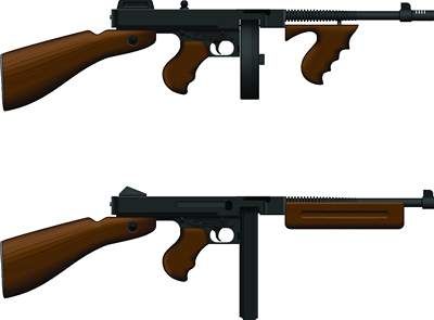 وکتور اسلحه وکتور تفنگ وکتور سلاح گرم