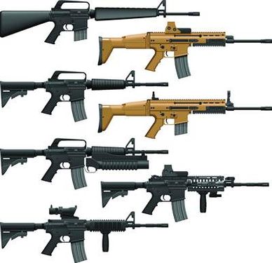 وکتور اسلحه وکتور تفنگ وکتور سلاح گرم