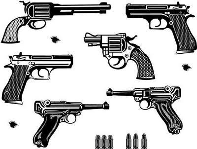 وکتور اسلحه وکتور تفنگ وکتور سلاح گرم