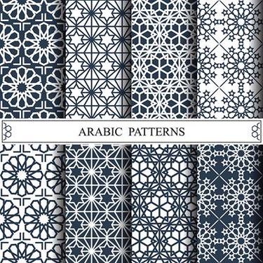 وکتور بک گراند تذهیب وکتور پترن تذهیب