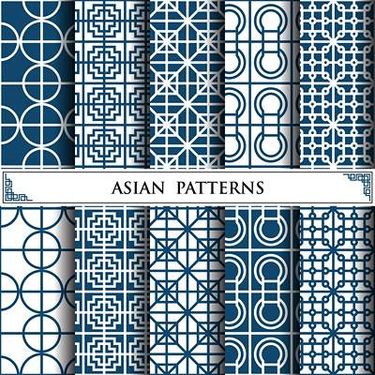 وکتور بک گراند تذهیب وکتور پترن تذهیب