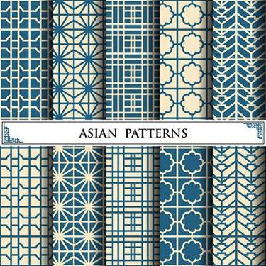 وکتور بک گراند تذهیب وکتور پترن تذهیب