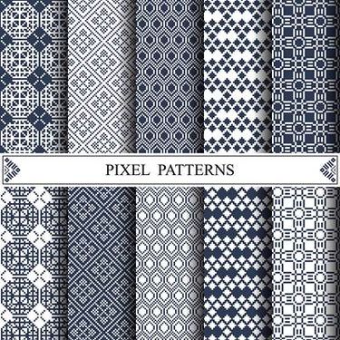 وکتور بک گراند تذهیب وکتور پترن تذهیب