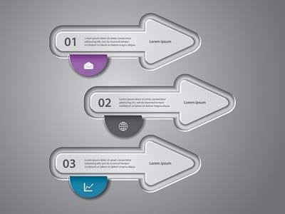 وکتور اینفوگرافی گرافیکی