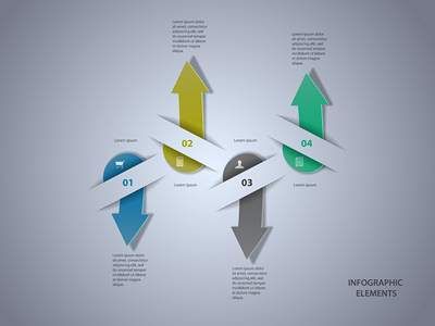 وکتور اینفوگرافی گرافیکی