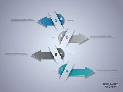 وکتور اینفوگرافی گرافیکی