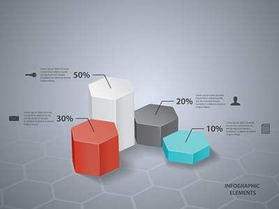 وکتور اینفوگرافی گرافیکی