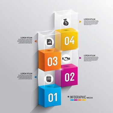 وکتور اینفوگرافی گرافیکی