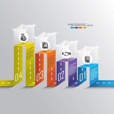 وکتور اینفوگرافی گرافیکی