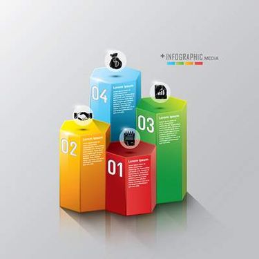 وکتور اینفوگرافی گرافیکی