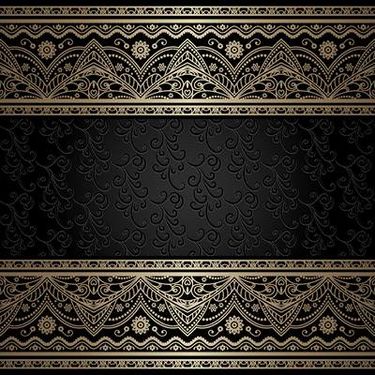 وکتور بک گراند تذهیب وکتور حاشیه گل