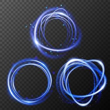 وکتور موج جلوه نور وکتور افکت نور