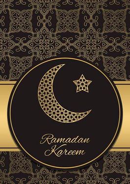 وکتور بک گراند تذهیب وکتور حلال ماه