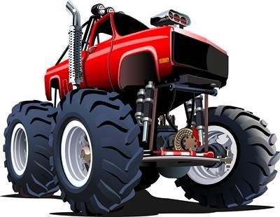 وکتور خودروی غول پیکر وکتور آفرود