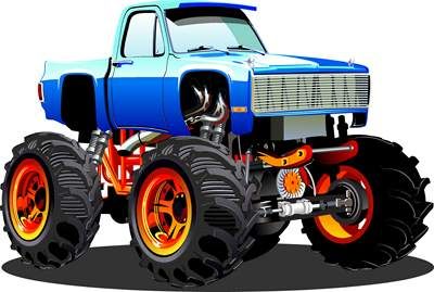 وکتور خودروی غول پیکر وکتور آفرود