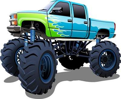 وکتور خودروی غول پیکر وکتور آفرود