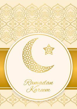 وکتور بک گراند تذهیب وکتور حلال ماه