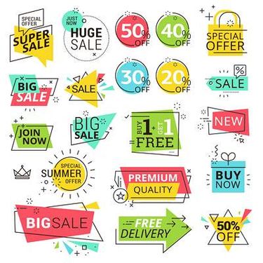 وکتور لیبل سه بعدی وکتور برچسب مثلثی