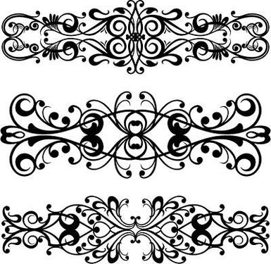 وکتور حاشیه گل وکتور حاشیه گل و بوته