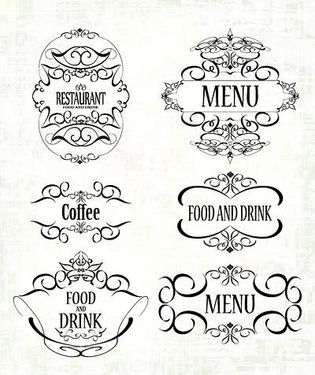 وکتور کادر گل و بوته وکتور حاشیه گل و بوته