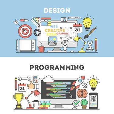 وکتور برنامه نویسی وکتور پیشرفت وب