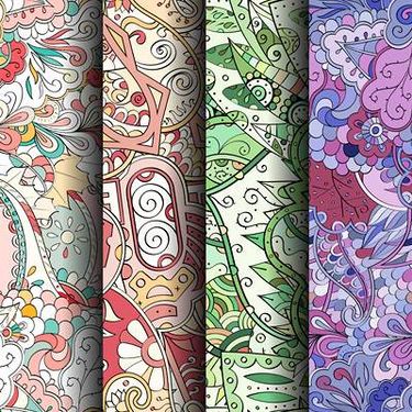 وکتور بک گراند گل وکتور پس زمینه گل و بوته