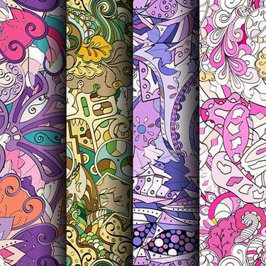 وکتور بک گراند گل وکتور پس زمینه گل و بوته