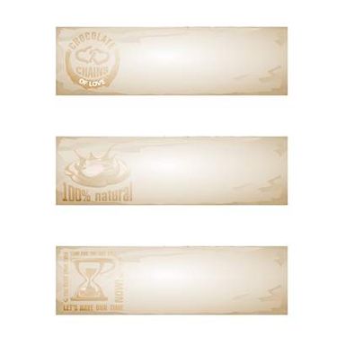 وکتور لیبل شکلات وکتور قنادی